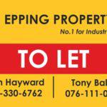 To Let in Epping