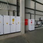 New electrical system in warehouse
