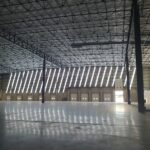 Natural light in new warehouse