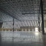 Natural light in new warehouse